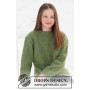 Fresh Lime by DROPS Design - Knitted Jumper Pattern Sizes 2-12 years