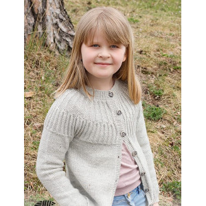 Hermine Jacket by DROPS Design - Knitted Jacket Pattern Sizes 2-12 years