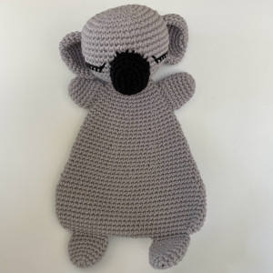Nuno the Koala Bear by Rito Krea - Cuddle Cloth Crochet Pattern 27 cm