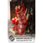 Mr. Kringle's Stocking by DROPS Design - Knitted Christmas Sock Pattern 35x25 cm