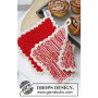 Hotspot by DROPS Design - Knitted Pot Holders Pattern 21x21 cm