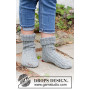 Puddle Jumpers by DROPS Design - Knitted Socks Pattern Sizes 26-43