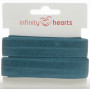 Infinity Hearts Folding Elastic 20mm 338 Light Denim - 5m