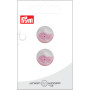Prym Plastic Button Pink Whale 18mm - 2 pcs