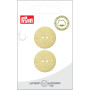 Prym Fabric Button Yellow 23mm - 2 pcs