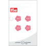 Prym Plastic Button Flower Pink 12mm - 4 pcs