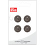 Prym Button Silver 15mm - 4 pcs