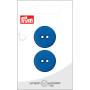 Prym Flat Plastic Button Blue 23mm - 2 pcs