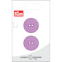 Prym Flat Plastic Button Purple 23mm - 2 pcs