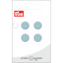 Prym Flat Plastic Button Light Blue 12mm - 4 pcs