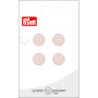 Prym Flat Plastic Button Pink 12mm - 4 pcs