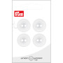 Prym Plastic Button White 20mm - 4 pcs