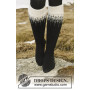 Winter Fantasy Socks by DROPS Design - Knitted Socks in Nordic Pattern size 35 - 43