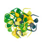 Drops stitch markers 30 pcs. in green and yellow 2 cm