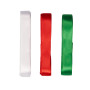 Infinity Hearts Satin Ribbon Christmas 15mm Red/Green/White - 500 cm each colour - 3 pcs.