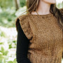 Daisy Vest by Rito Krea - Vest Knitting Pattern size S-XL