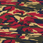 Cotton Poplin Fabric Camouflage 150cm 051 - 50cm