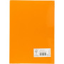 Card, orange, A4, 210x297 mm, 180 g, 100 sheet/ 1 pack