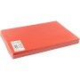Card, red, A4, 210x297 mm, 180 g, 100 sheet/ 1 pack