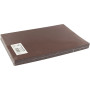 Card, dark brown, A4, 210x297 mm, 180 g, 100 sheet/ 1 pack