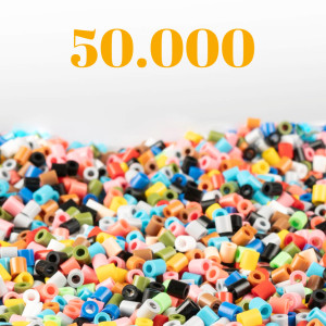 Hama Midi Beads Mix - 50.000 pcs.