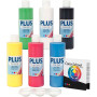Plus Color Craft Paint, primary colours, 250 ml/ 6 pack