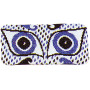 The Queen's Embroidery embroidery kit - Athene glasses case blue 10 x 17 cm - Design by Queen Margrethe II