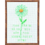 Permin Embroidery Kit You Get Peace… 15x20cm