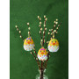 Permin Embroidery Kit Easter Eggs 6x7cm
