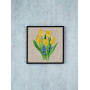 Permin Embroidery Kit Tulips 30x30cm
