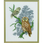 Permin Embroidery Kit Birds 31x39cm