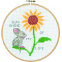 Permin Embroidery Kit Sunshine of my life Ø18
