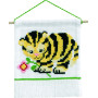 Permin Embroidery Kit My First Kit Tiger 16x18cm