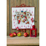 Permin Embroidery Kit Christmas Stable 40x38cm