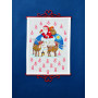 Permin Embroidery Kit Santa Claus 32x42cm