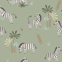 Cotton Jersey Print Fabric 150 cm 026 Zebras - 50cm