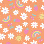 Cotton Jersey Print Fabric 150 cm 021 Flowers - 50cm
