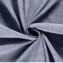 Linen/Cotton Melange Blend Fabric 145cm 006 Bluegrey - 50cm