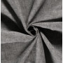 Linen/Cotton Melange Blend Fabric 145cm 069 Dark Grey - 50cm