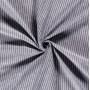 Linen/Cotton Blend Fabric w/Stripes 145cm 008 Grey - 50cm