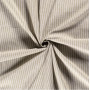 Linen/Cotton Blend Fabric w/Stripes 145cm 026 Beige - 50cm