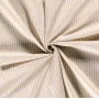 Linen/Cotton Blend Fabric w/Stripes 145cm 052 Sand - 50cm