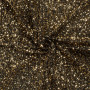 Polyester w/Sequins Fabric 145cm 80 Gold - 50cm