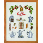 Permin Embroidery Kit Coffee time 40x52cm