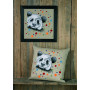 Permin Embroidery Kit Panda 60x60cm