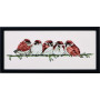 Permin Embroidery Kit Sparrows 36x15cm