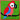 Permin Embroidery Kit Children's Kit Ara parrot 25x25cm