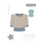 MiniKrea Sewing Pattern 70270 Puff Sleeve T-shirt Size 34-50