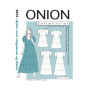 ONION Sewing Pattern 2094 Dresses with Wing Sleeves And Frills Size XS-XL