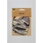 Iron On Mending Patch Camouflage Navy Oval 9,5x12cm - 2 pcs